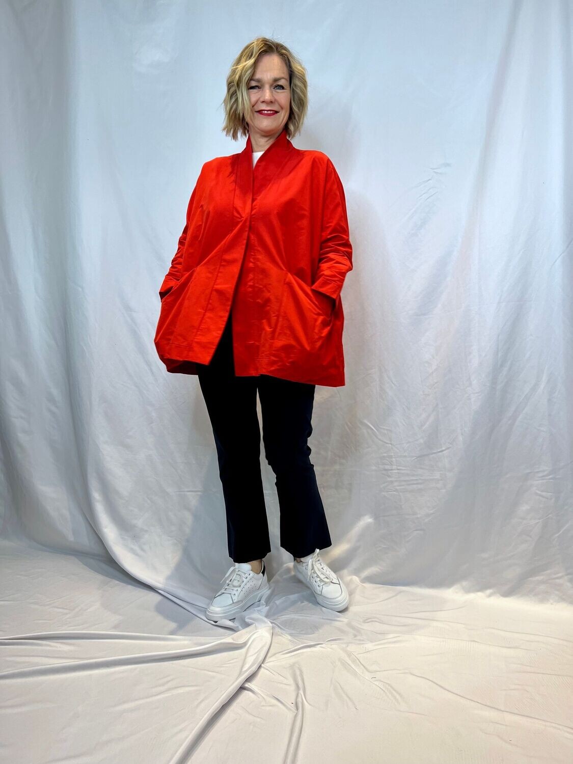 Giacca spolvero modello chimono Jurerê