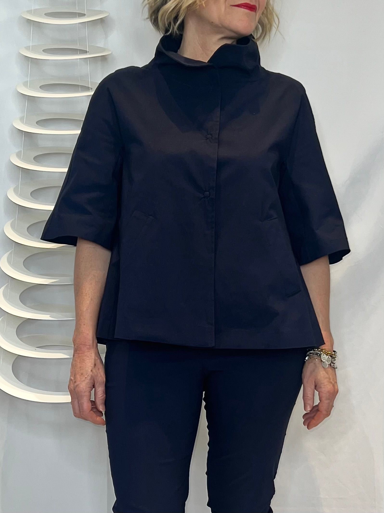 Giacca chimonetta bengalina Jurerê