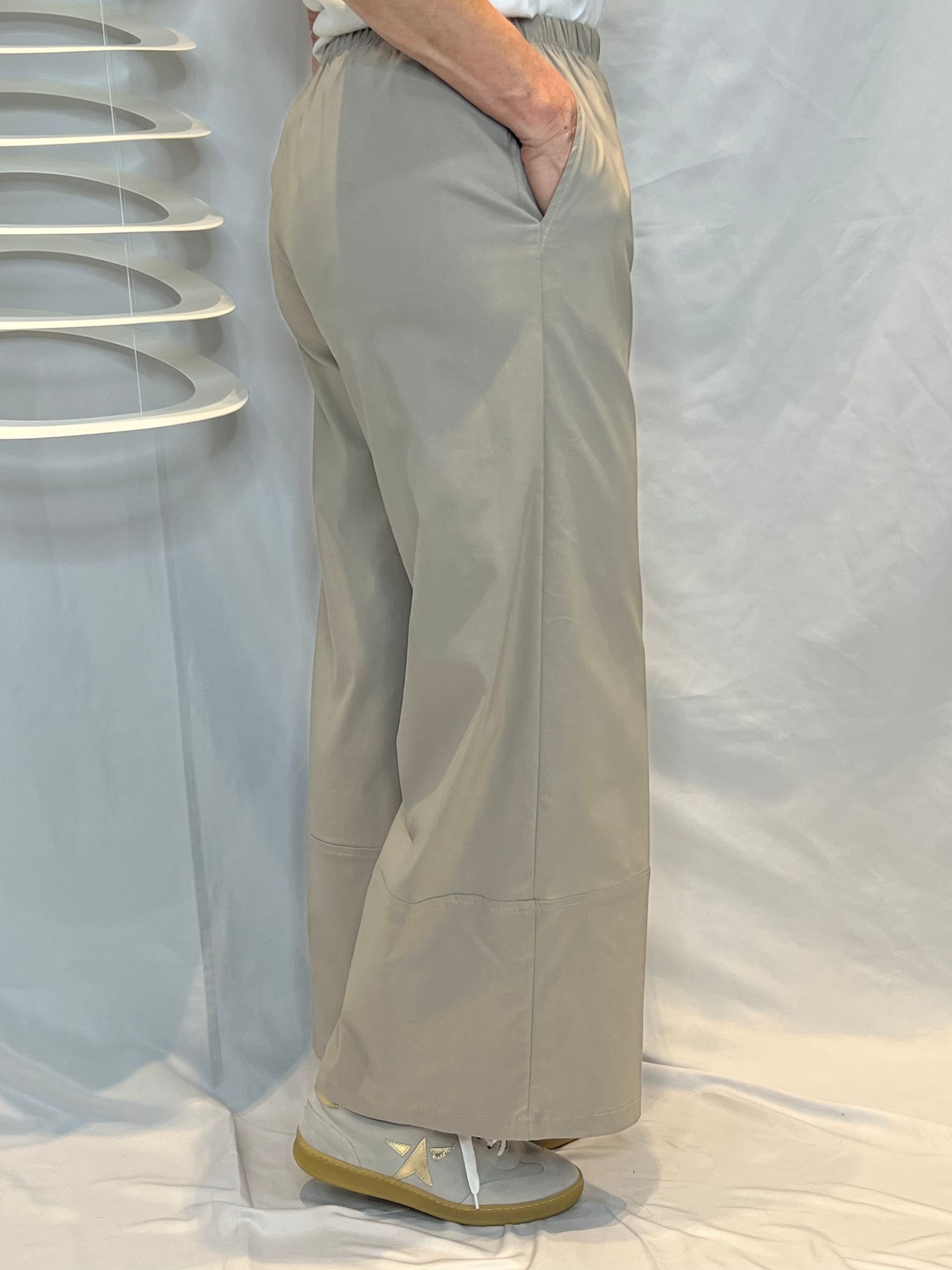 Pantalone wide leg bengalina Jurerê