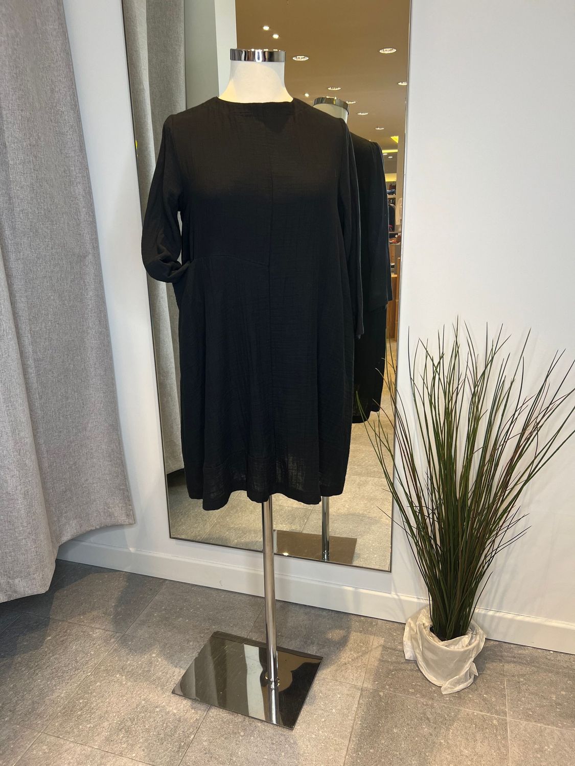 Abito in garza di cotone stropicciato Jurerê