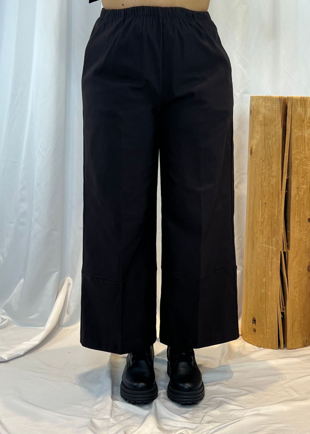 Pantalone wide leg bengalina Jurerê