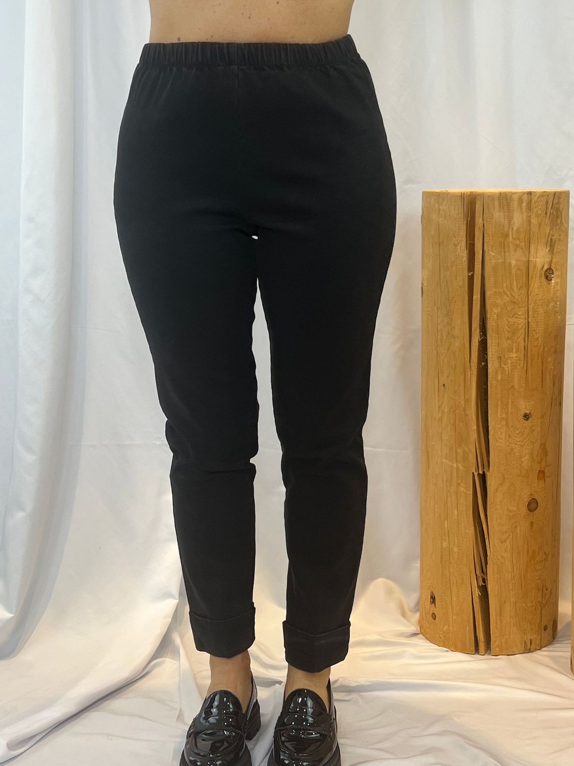 Jeans slim con risvolto Jurerê