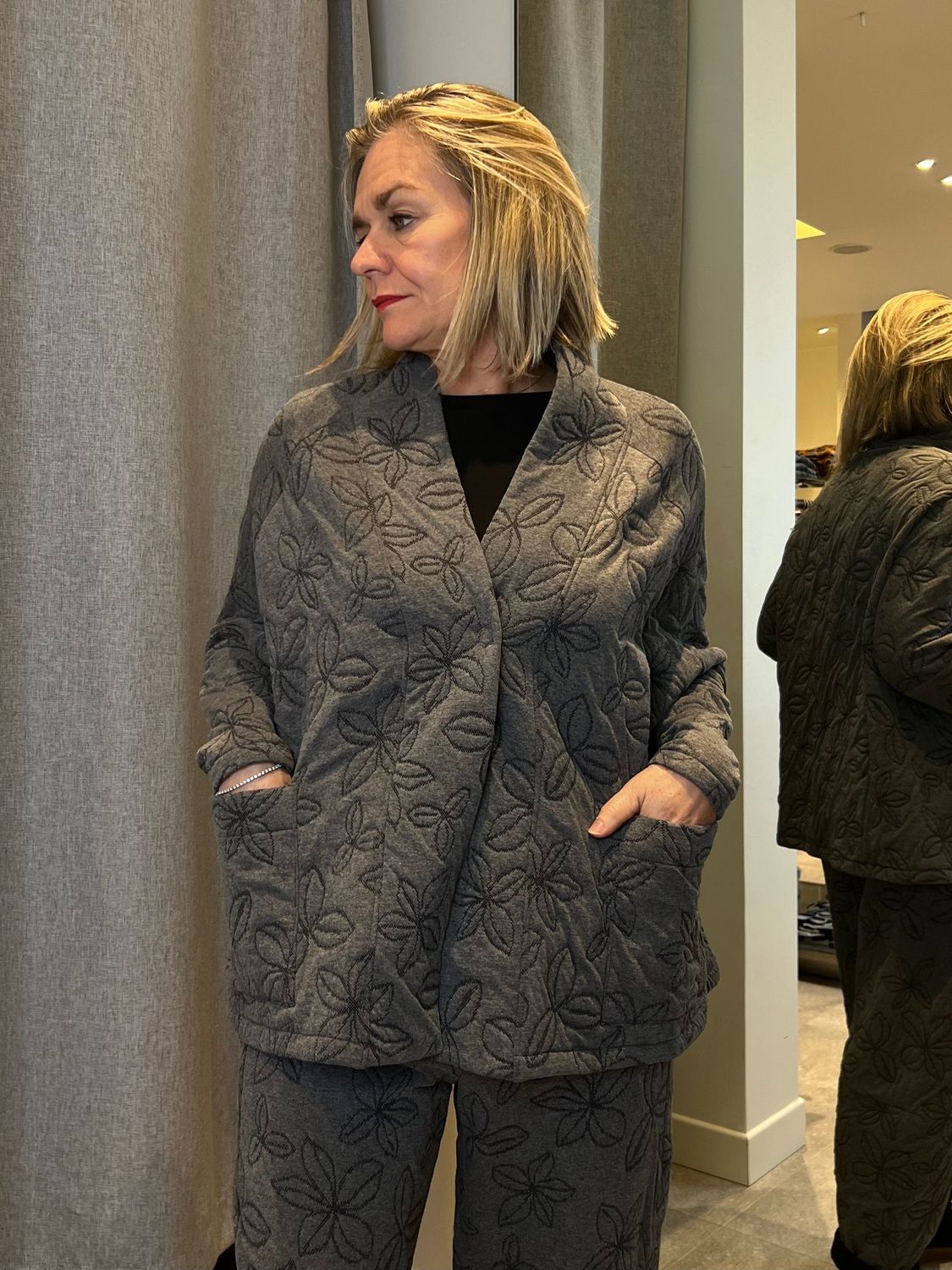 Giacca in felpa un bottone Jurerê