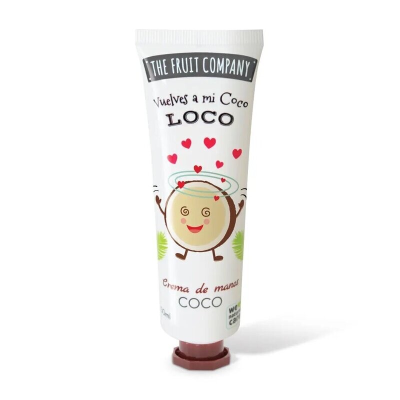 Crème pour mains parfumée au Coco