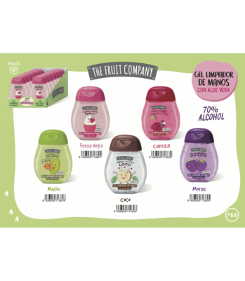 Gel nettoyant hydroalcoolique pour mains