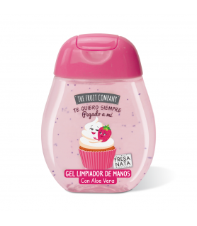Gel antibactérien pour les mains Fraise Chantilly
