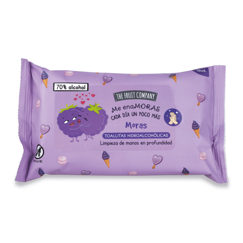 Lingettes désinfectantes – Mûres