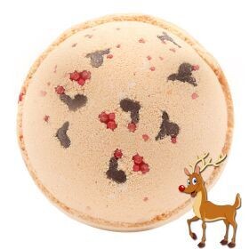 Bombe de Bain Renne et Nez Rouge - Caramel