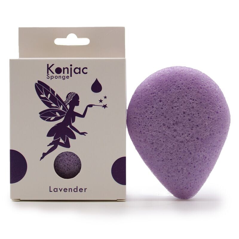 Éponge Konjac Goutte - Lavande - Apaisant
