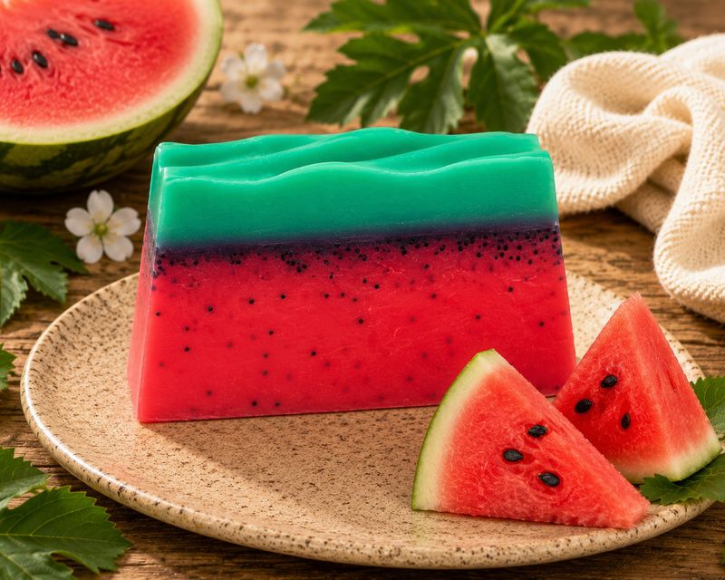 Pastèque Gourmande – Savon Fruité & Rafraîchissant ?