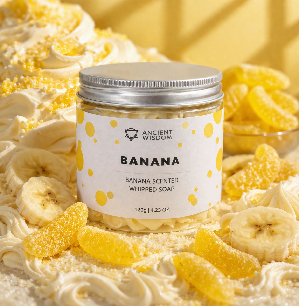 Savon Crème Fouettée Banane – 120g
