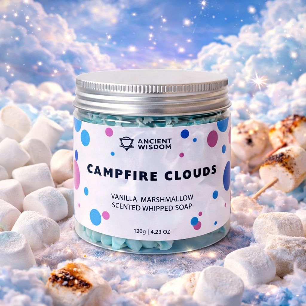 Nuages Gourmands – Savon Fouetté Guimauve Vanillée ☁️?