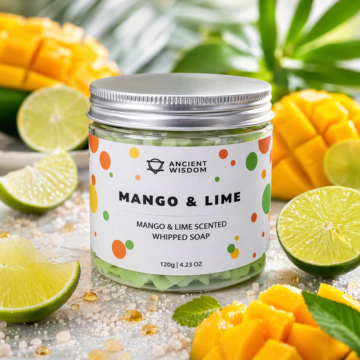 Mangue Citron Vert – Savon Fouetté Tropical ??