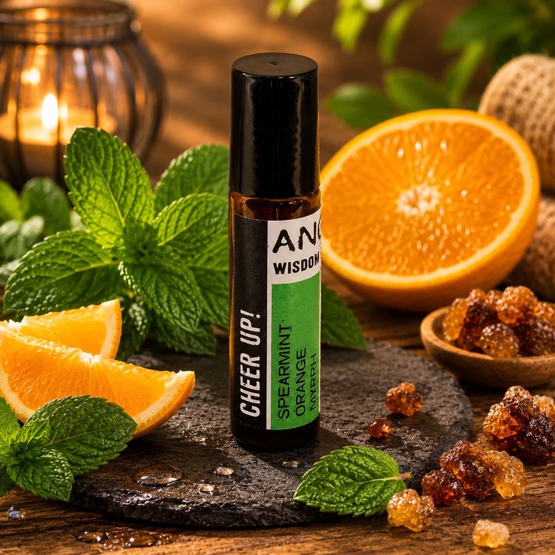 ? Cheer Up! — Menthe Verte • Orange Douce • Myrrhe ?10 ml