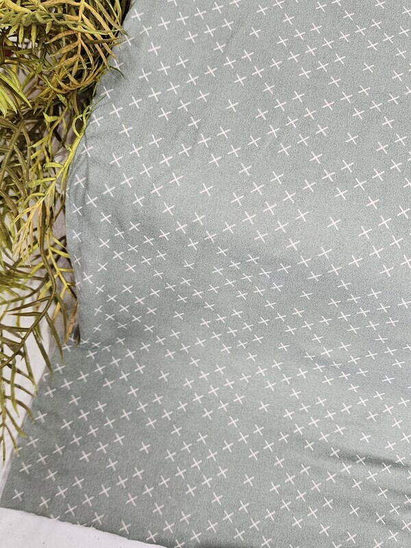 Double Brushed Poly Sage