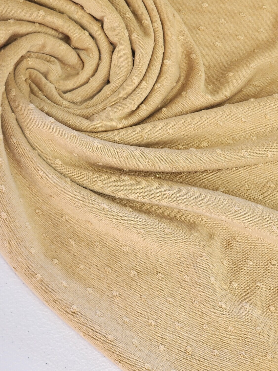 Swiss Dot Knit Goldenrod