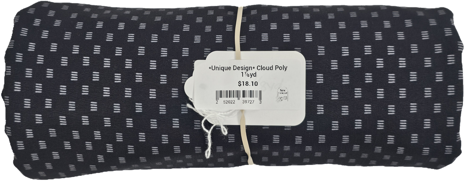 *Unique Design* Cloud Poly 1⅞yd