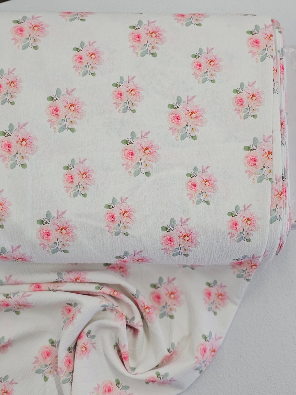 *Unique Design* Pineskin Pink Floral White