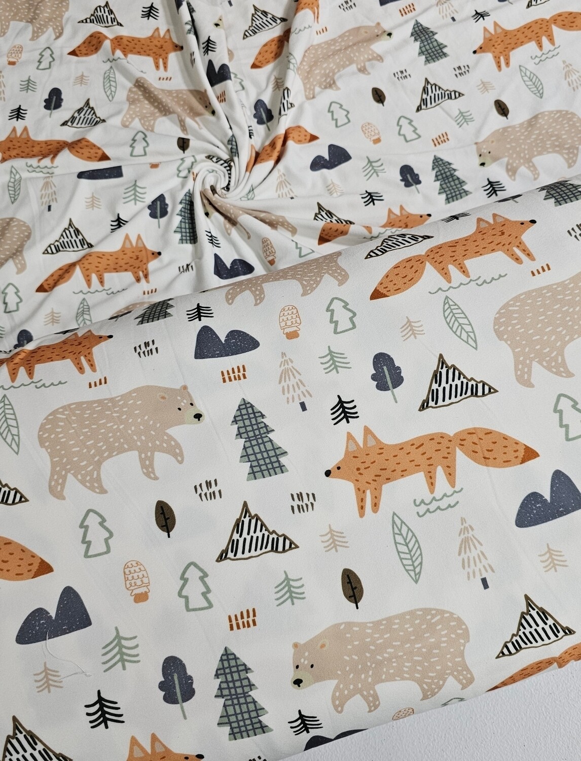 *Unique Design* Double Brushed Poly Cute Wilderness