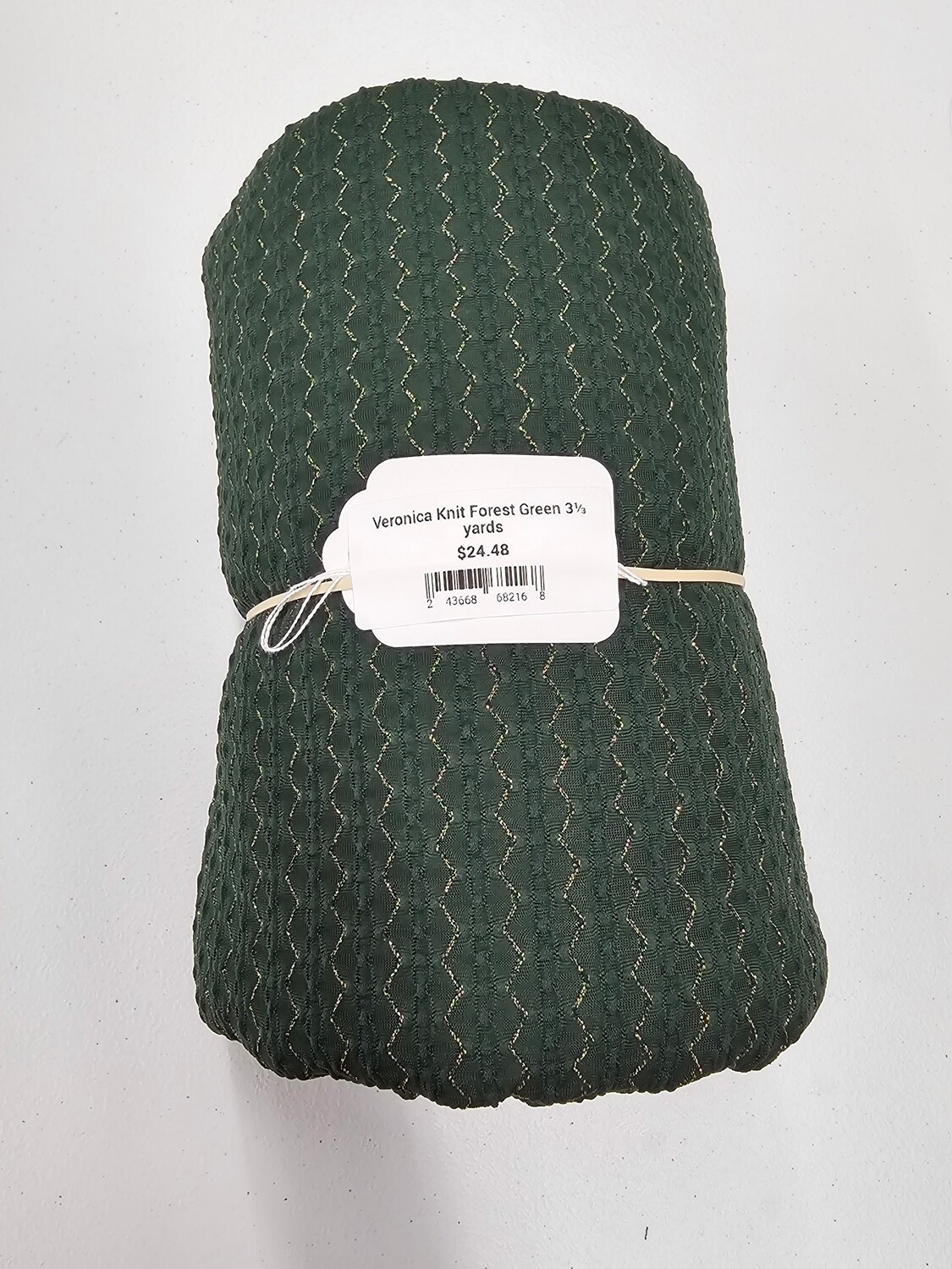 Veronica Knit Forest Green 3⅓ yards