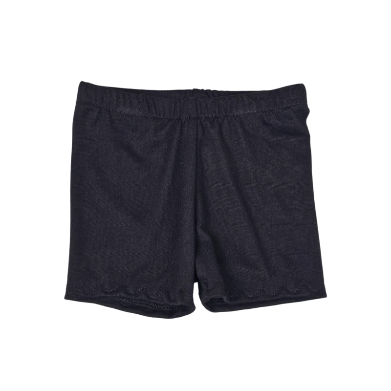 Black Biker Shorts 9 mon.