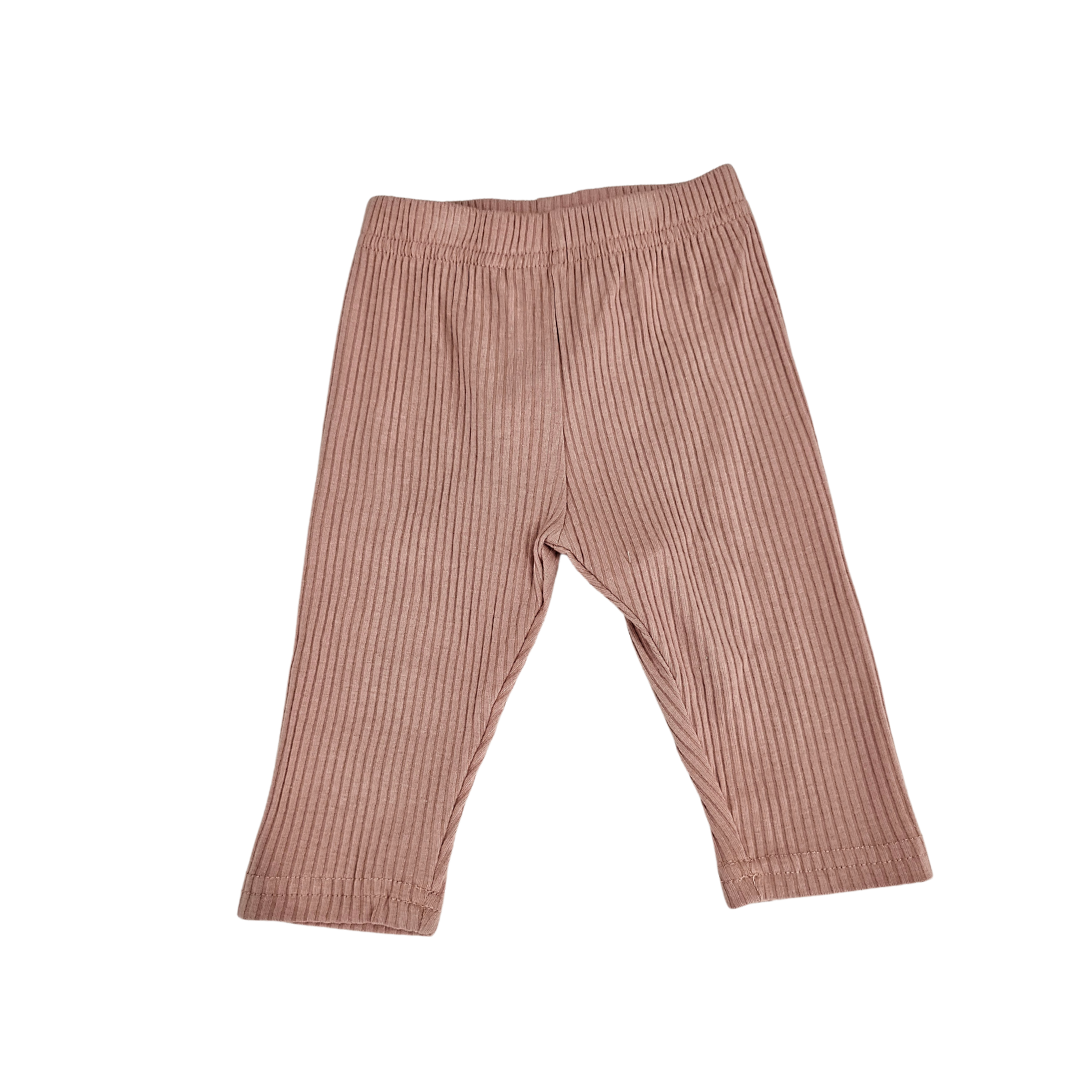 Pink Leggings 0-3 Mo.