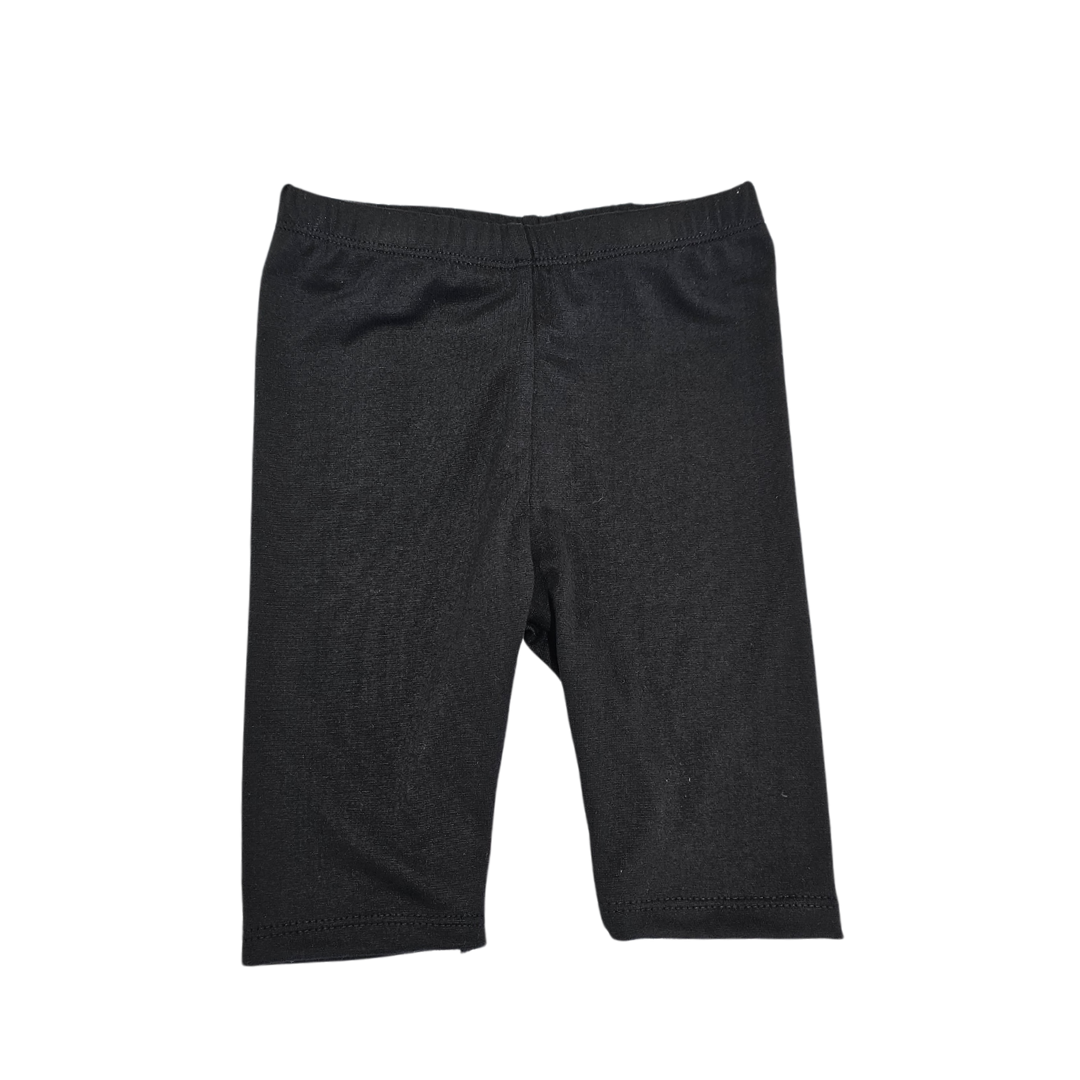 Black 3/4 Length Leggings 9 mon