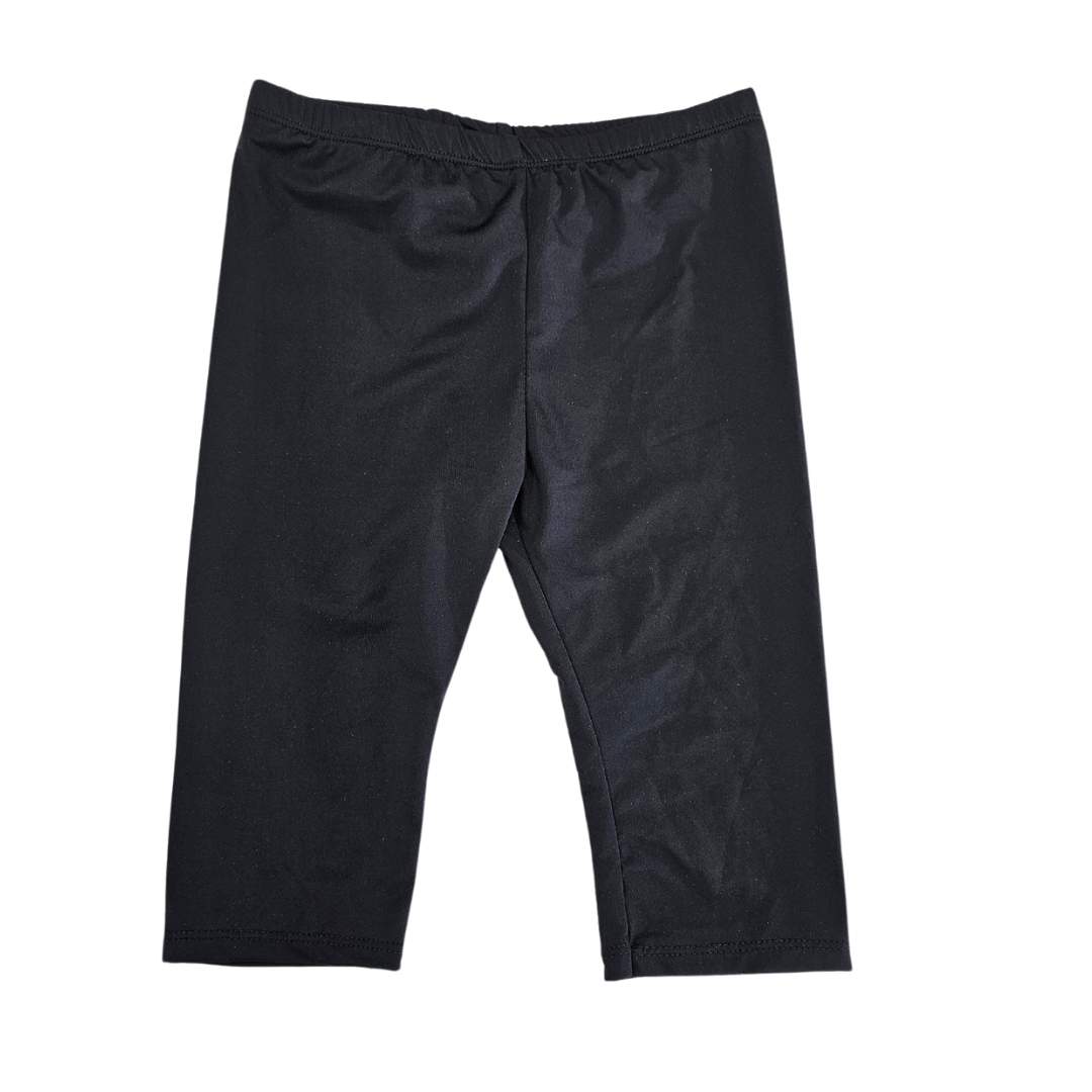 Black 3/4 Length Leggings 4T