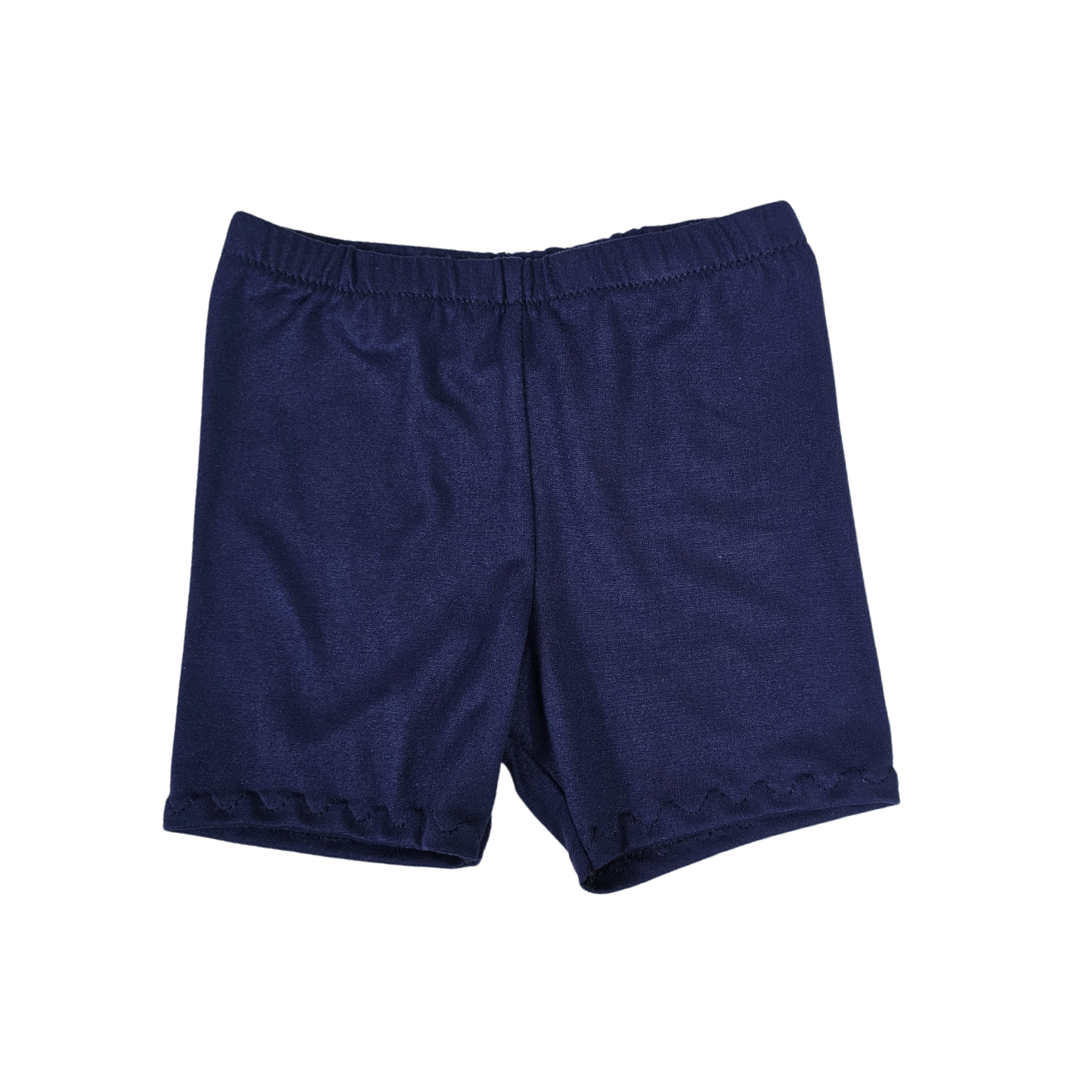 Navy Biker Shorts 18 mon.