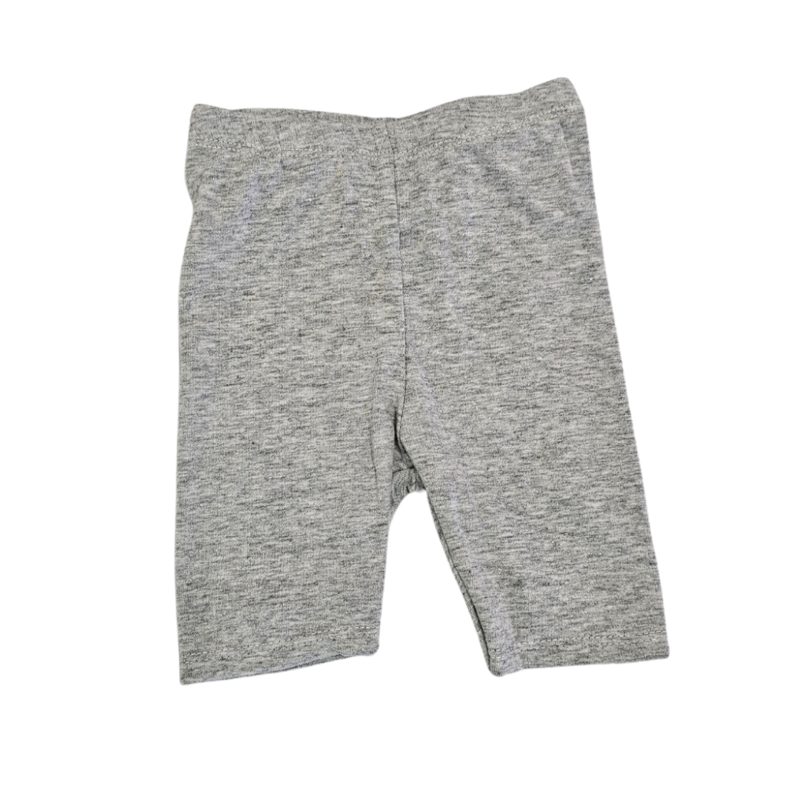 Grey 3/4 Length Leggings 3 mon