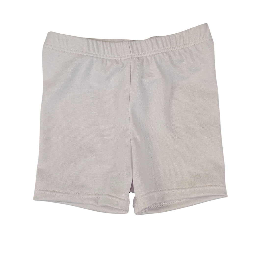 White Biker Shorts 3 mon.