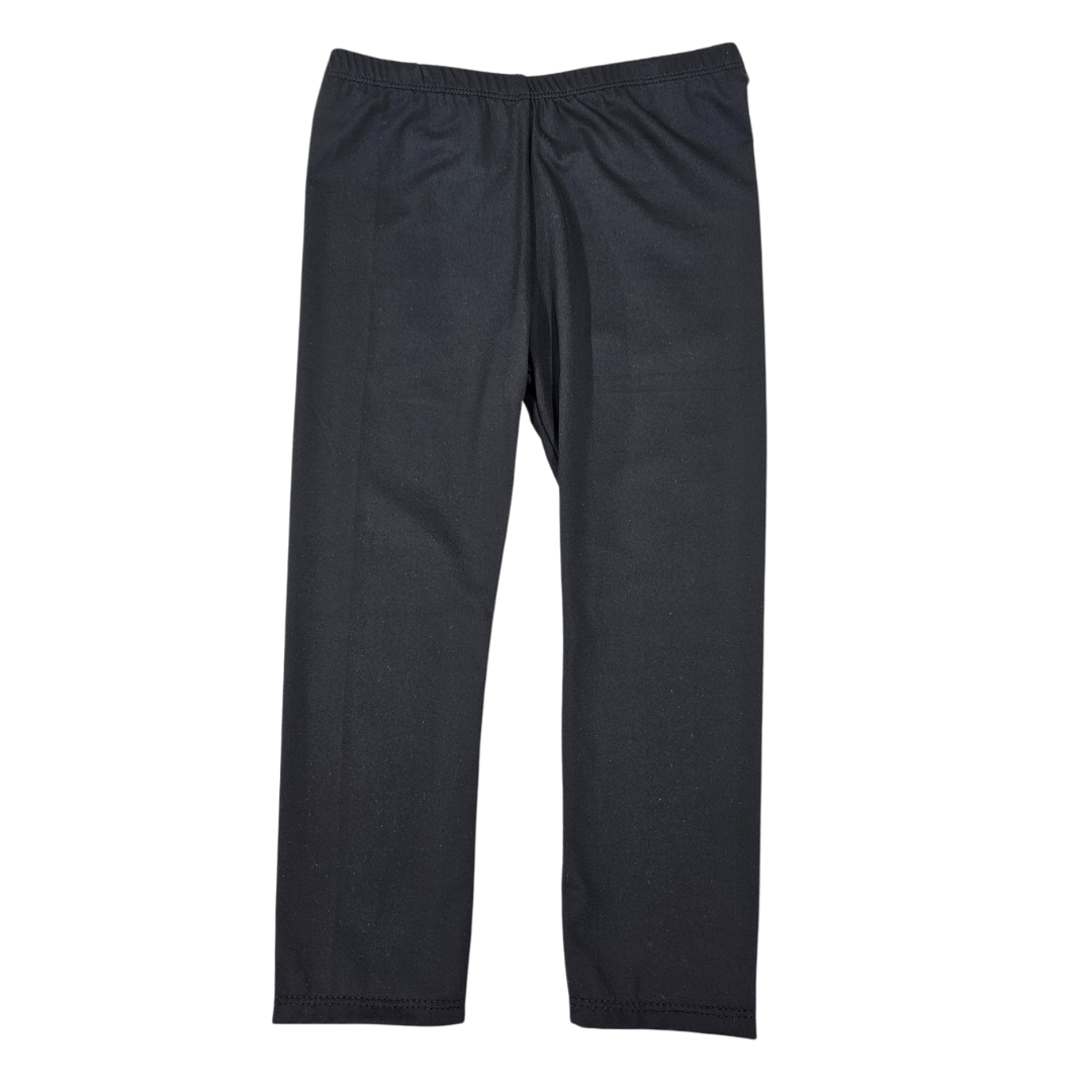 Black Full Length Leggings 3T.