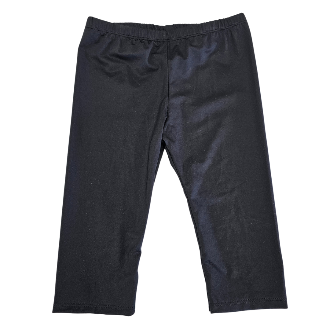 Black 3/4 Length Leggings 6T