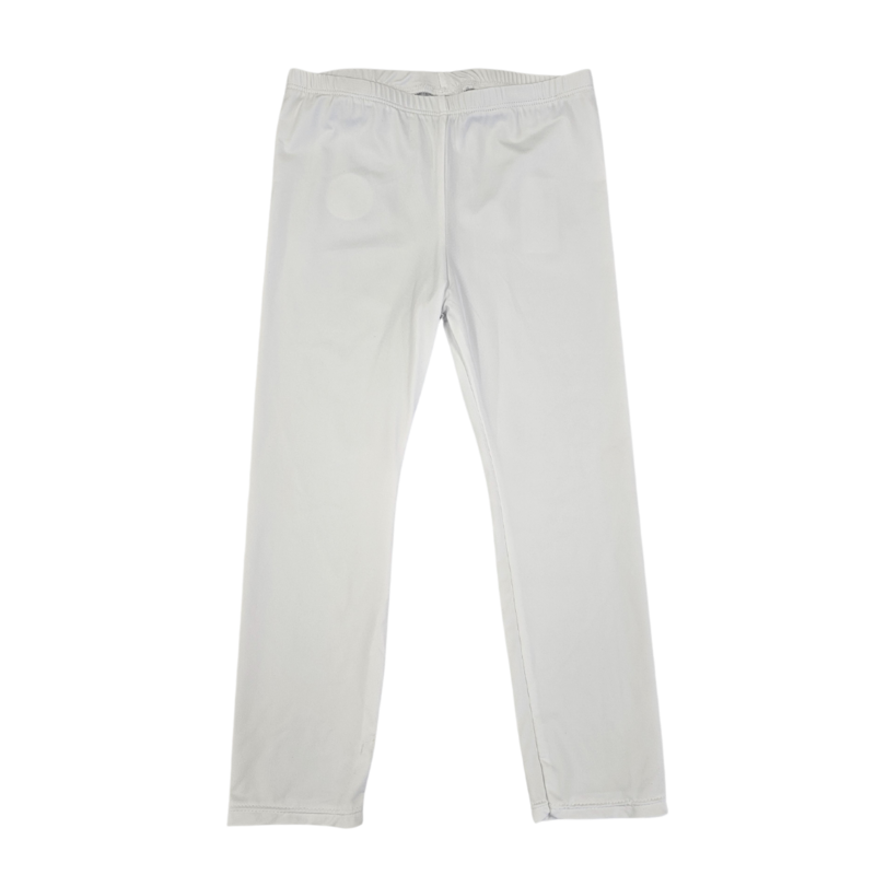 White Full Length Leggings 4T.
