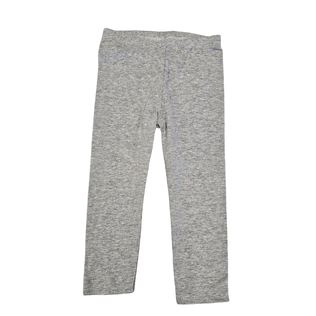 Gray Full Length Leggings 2T.