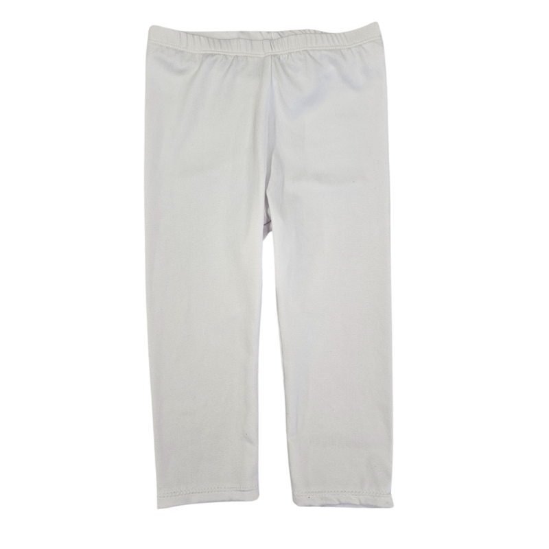 White Full Length Leggings 12 Mo.