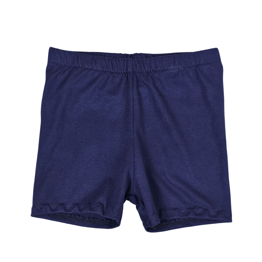 Navy Biker Shorts 12 mon.