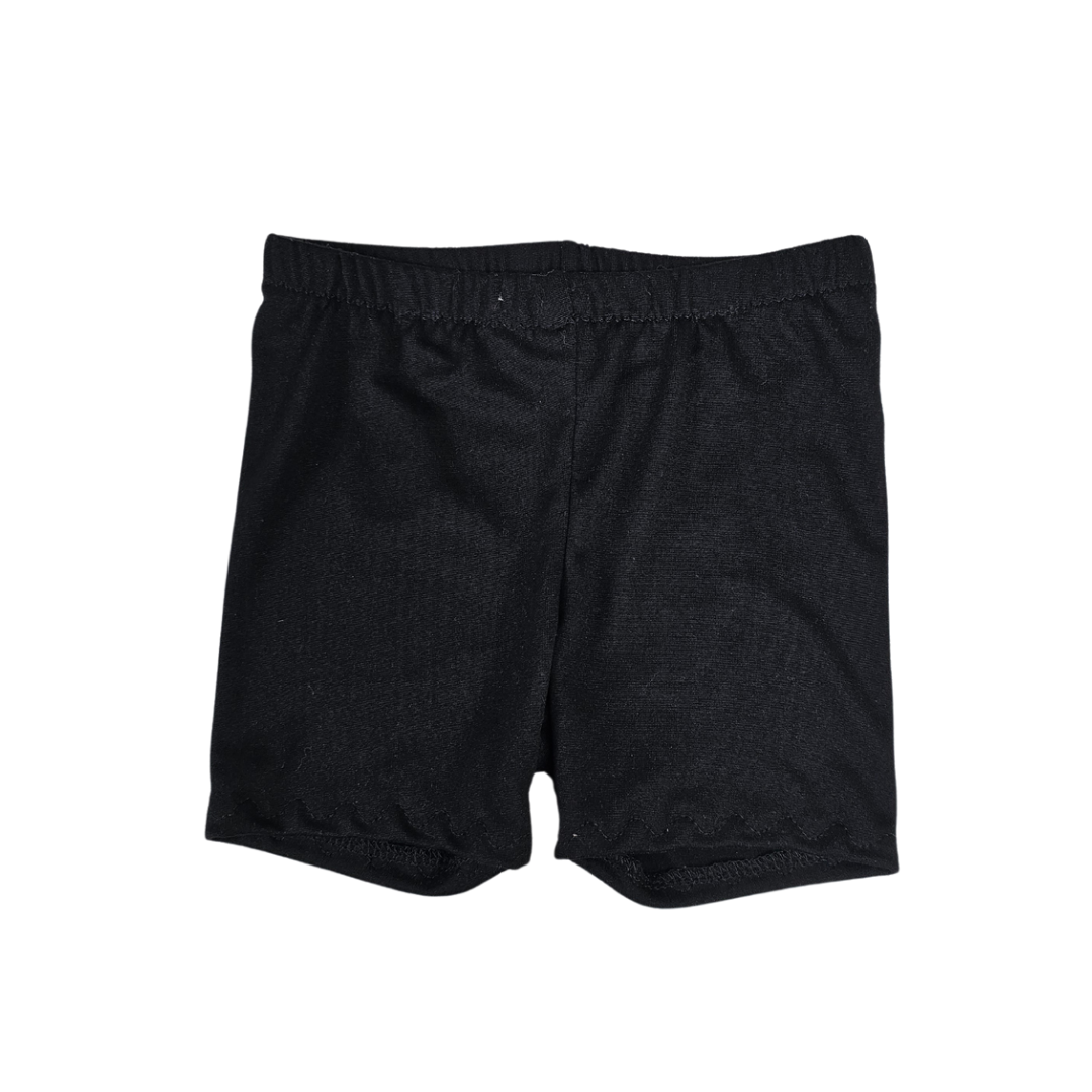 Black Biker Shorts 18 mon.