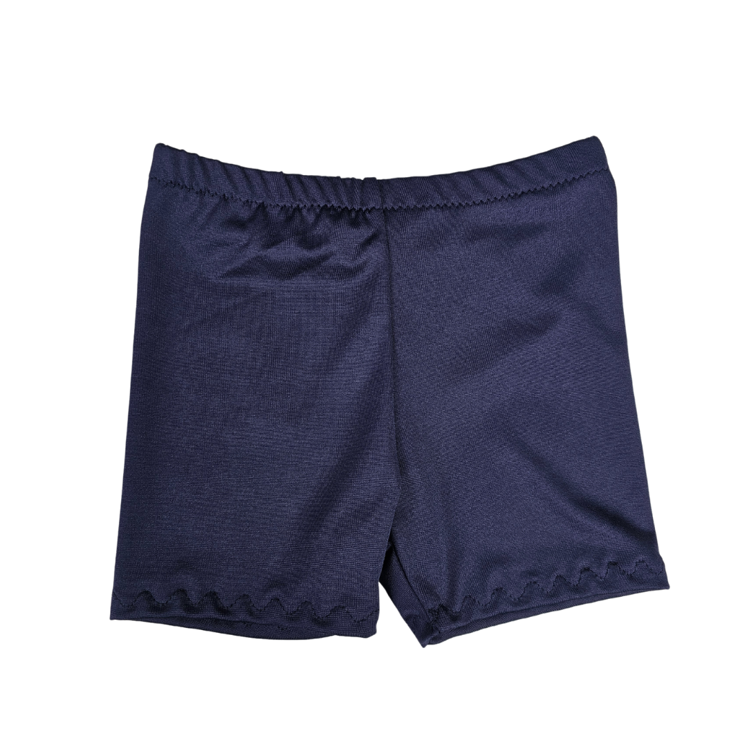 Navy Biker Shorts 2 T