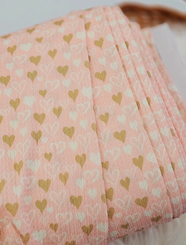 *Unique Design* Missonia Knit Pink Hearts