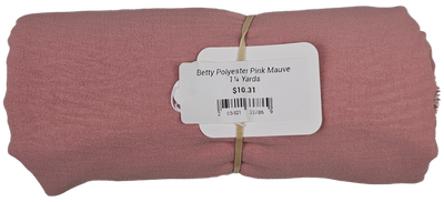 Betty Polyester Pink Mauve 1¼ Yards