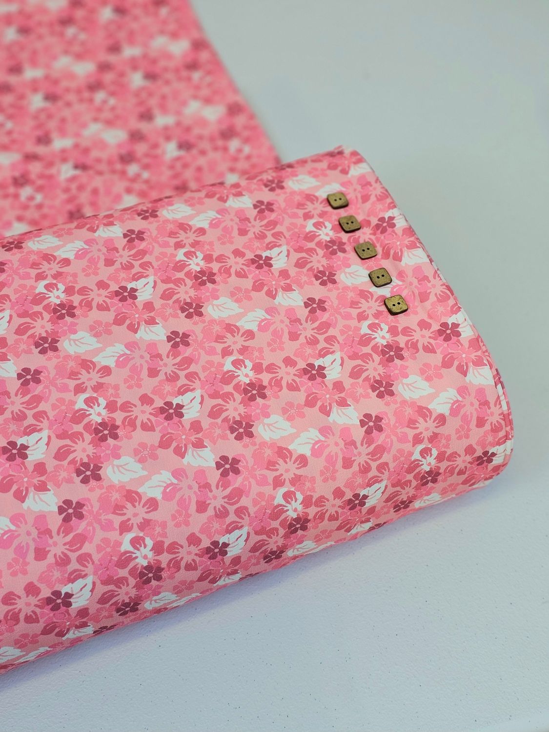 *Unique Design* Cloud Poly Tropical Tranquility Party Pink