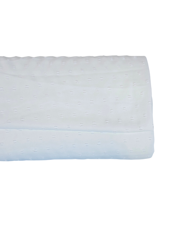 Poly Swiss Dot White