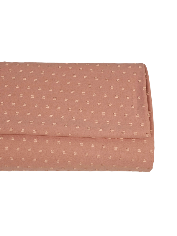 Poly Swiss Dot Mild Pink