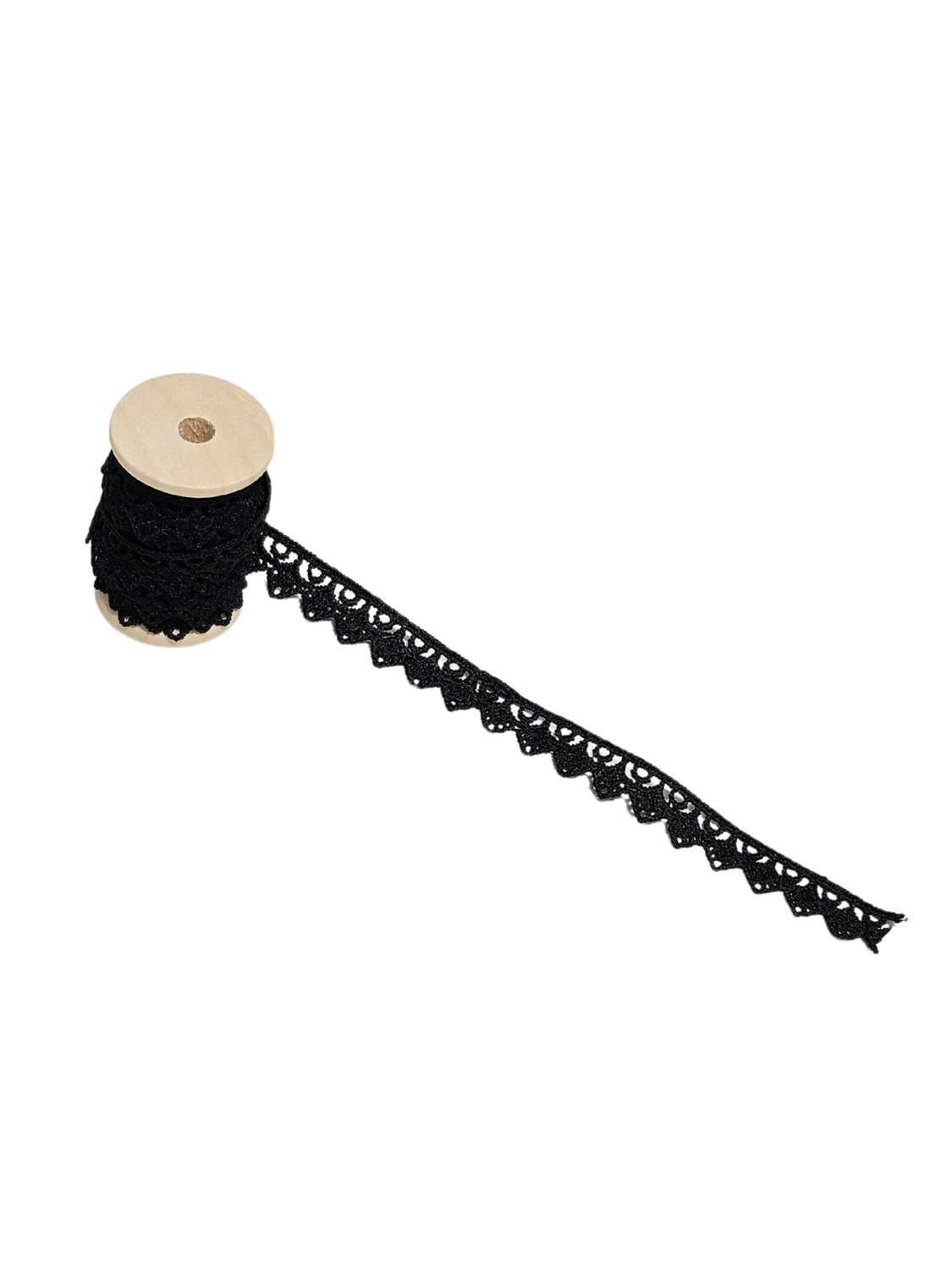Spool of 1/2 &quot;Black Lace 2 yds.