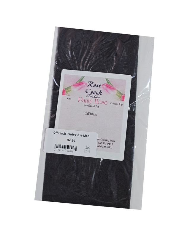 Off Black Panty Hose Med.