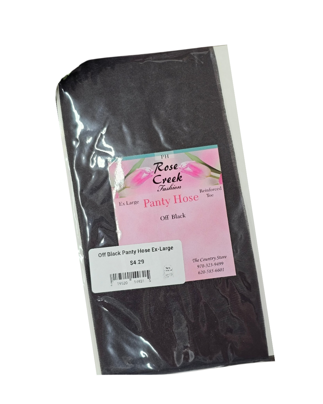 Off Black Panty Hose Ex-Large