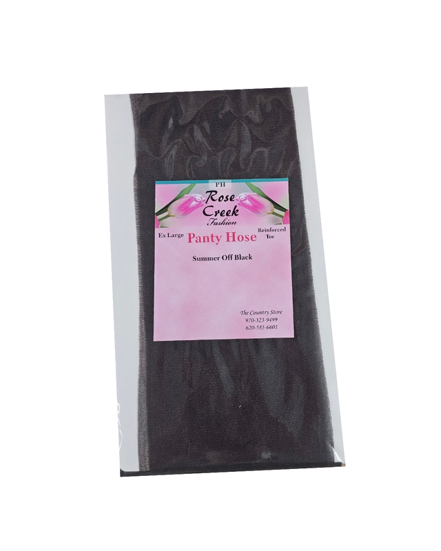 Summer Off Black Panty Hose Ex-Large