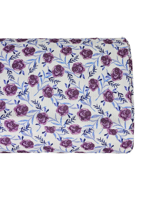 *Unique Design* Missonia Knit Leafy Rose Purple