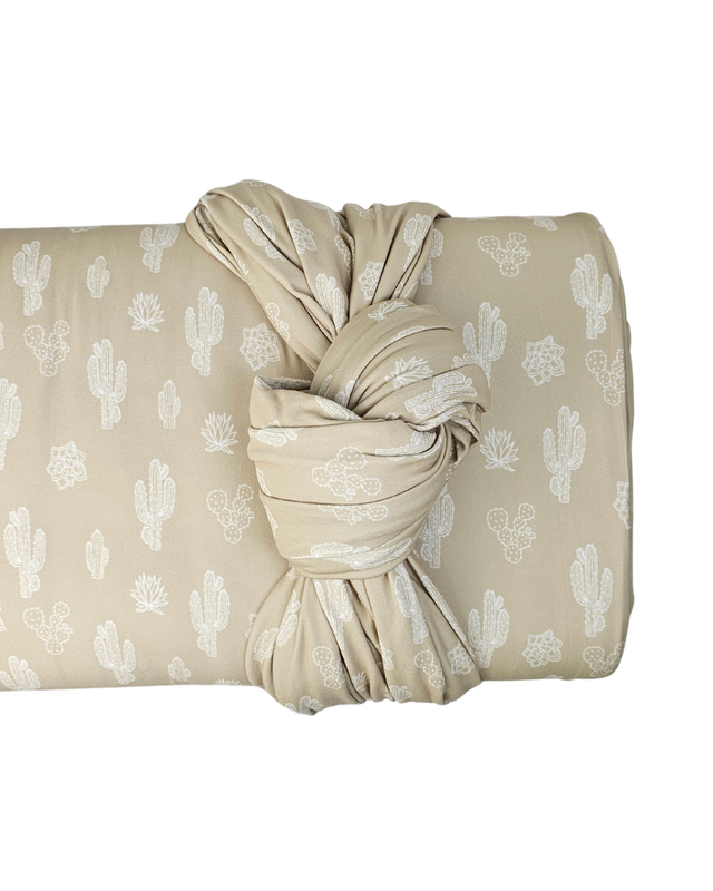 *Unique Design* Double Brushed Poly Desert Cactus Khaki